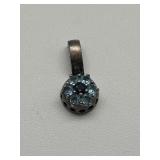 Sterling Silver & Gemstone Necklace Pendant