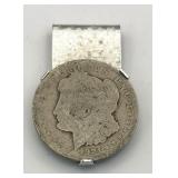 1921 Morgan Silver Dollar Money Clip