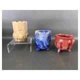 Boyd Slag Glass Toothpick Holders & More