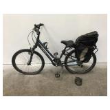 Trek Shift 2 Bike with backpack and bike lock