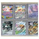 Lot of (6) Pokemon Cards in Sleeves