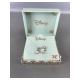 Disney Fine Silver Plated Forever Yours Necklace