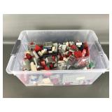 Vintage Tyco Super Blocks Castle Pieces & Lego