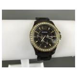 Fossil Ceramic Multifunction Watch Womens Riley