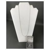 .925 Sterling Silver Necklace & Ring