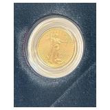 1/10th Oz American Eagle Gold Bullion Proof