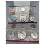 1960 US Mint Set w 40% Silver Coins
