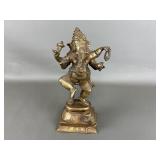 Mid 20th Century Bronze Ganesha Statue