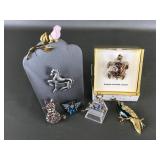 Vintage & Modern Costume Jewelry Brooches