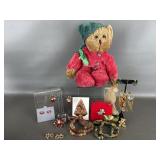 Marshall Fields Christmas Bear & Holiday Jewelry