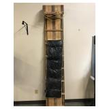 Vintage Gladding Wooden Mcm Toboggan