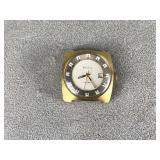 Vtg Gold-tone Bulova Calendar Watch Face