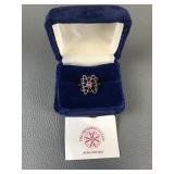 .925 Sterling Silver & Gemstone Ring