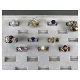 Vintage & Modern Avon Statement Rings Sz 7