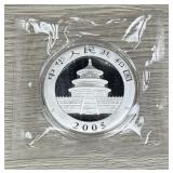 2005 1oz .999 Fine Silver Panda