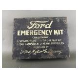 Vintage ford metal emergency kit