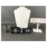 New Silver Tone Avon Costume Jewelry