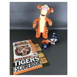 Vintage Detroit Tigers Scorebook, Rain Checks,