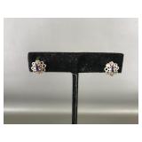 Genuine Amethyst & .925 Sterling Silver Earrings