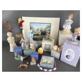 Vtg Avon Fairy Decanter, Thomas Kinkade Print&