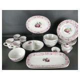 20pc Pfaltzgraff Delicious Apple Ceramic Serveware