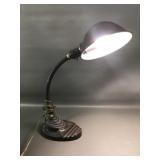 Vintage Industrial Art Deco Gooseneck Desk Lamp
