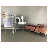 Cute Rusted Truck Garden Decor & More