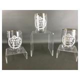 Vintage Grand Prize Beer Tasting Glasses