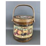 Vintage Heinz Apple Butter Wood Firkin Bucket