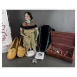 The Hamilton Collection Native American Doll