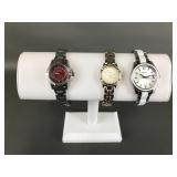 Vtg Fossil Stainless Steel Watch & More