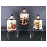Tropical Floral, Floral Kitchen Jar Set