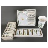 Vintage Porcelain Place Setting/ Table Numbers