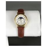 vintage Pulsar quartz moon-phase watch by seiko
