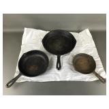 Cast Iron Skillet Nesting Set