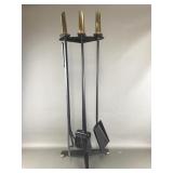 Donald Deskey for Bennett Mid Century Iron Brass
