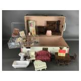 Vintage Wooden Doll Furniture & Accessories