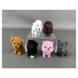 Vintage Flocked Puppy In My Pocket Toys