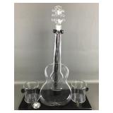 New The Wine Savant Guitar Decanter