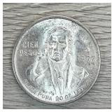 1977 Mexico Cien Pesos .720 Silver Coin