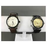 Fossil Mens Watch & Vtg Casio Analog-digital