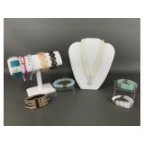 Vintage & Modern Avon Costume Jewelry Bracelets