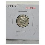 1927s Mercury Dime