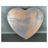 Handmade Concrete Heart Stepping Stone