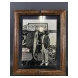 Almost Antique Framed Swordfish Photo