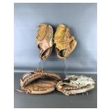 Vintage Pre-owned Easten Ex1225 Tan Leather Mitt