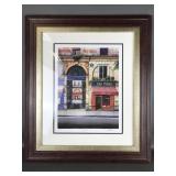 Framed Serigraph Passage Des Panoramas Renoux Art