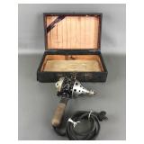 Antique White Cross Electric Vibrator