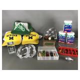 Vtg Fishing Lure, Earplugs, Golf Decor & More