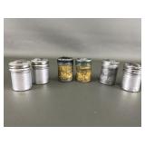 Vtg Aluminum Kodak Film Canisters